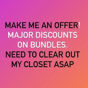 Accepting All reasonable offers!